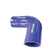 Aeroflow 90 Degree Silicone Hose Reducer/Expander 90-76mm 3-1/2"-3" I.D Blue