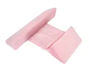 Baby Shaped Pillow Side Sleeping Pillow Triangle Positioning Baby Pillow Infant Side Sleep Positioner Removable and Washable-Pink