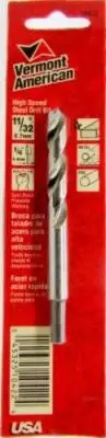 Vermont American 10422 11/32 in. 1/4 Shank Fractional HSS Drill Made in U.S.A.