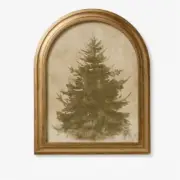 11"x13.86" Christmas Tree Framed Wall Art - Threshold designed with Studio McGee