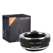 K&F Concept Adapter with tripod for Konica AR Lens to Canon EOS M3 M5 Camera