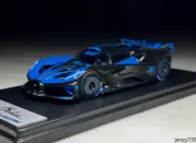 Spark 1/43 Resin Car Model Bugatti Bolide Launch Configuration Blue/Black