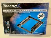 *NEW* Sabrent 3.5" / 2.5" Internal Hard Drive Mount Kit (BK-HDCC) w/ SATA Cables
