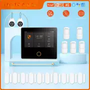 WiFi 4G Home Security System Wireless Protection Tuya Smart Home Alarm Sensors