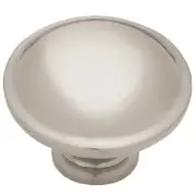 Laurey Georgetown Round 1-1/4 In. Satin Chrome Cabinet Knob 22139 Laurey 22139
