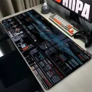 Star Trek Keyboard Desk Mat Large Mouse Mat Locked Edge 60cm x 30cm