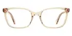 Kate Spade WANDA Eyeglasses Women Beige Rectangle 53mm New 100% Authentic