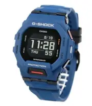 Casio G-SHOCK G-SQUAD Bluetooth Mobile Link Digital GBD-200-2 200M Mens Watch