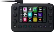 Razer Stream Controller Integrated Controller for Live Stream & Content Creation, 12 Tactile Switchblade Keys with Fingertip Control, 6 Tactile Analog Dials with Easy Audio Adjustment and 2 Side LCD