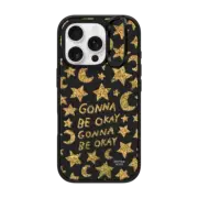 iPhone 16 Pro Impact Ring Stand Case MagSafe Compatible Gonna Be Okay Glitter by Kristen Peers