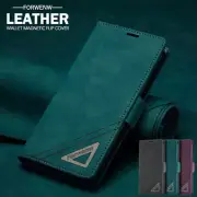 For iPhone 15 14 13 12 11 Pro Max XS SE/8/7 Plus Case Leather Wallet Flip Cover