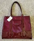 Aimee Kestenberg tote overnight bag & Accessories Burgundy or Wine color