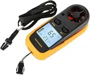Ziodpwp Anemometer Wind Speed Tester Industrial Agriculture Digital Anemometer Backlight Display Five Types of Wind Speed Units