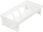 Richell 10012 Kitchen Storage, Dish Stand, R, For Drawers, Dishwasher, Handle, Joint, Easy to Use, Convenient, Antibacterial Treatment, Stylish, Simple, Storage Goods, Dish Stand, Case, Bowl, Rice