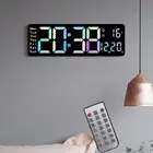 Digital Alarm Clock with Temperature Display for Bedside