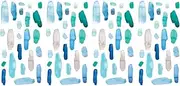 RoomMates RMK4580SCS Cool Watercolor Swatch Peel and Stick Wall Decals,Blue, Aqua, Teal, Gray