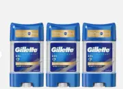 Gillette Arctic Champion Gold Deodorant Antiperspirant Long-Lasting 70ml 3-Pack