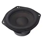 SPG 2Pcs 6.5 Inch Car Subwoofer Speaker 0 To 3Khz 83db 3 Ohm Round Clear Sound