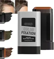 Swarous Long Lasting Hair Color Stick, Waterproof And Sweat-Proof Hair Dye Stick, Instant Hair Color Sticks With Built-In Comb, Portable Hairs Colors Touch-Up Sticks With Comb For Touch (Coffee)