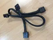 6 pin Perif to 3X IDE DRIVER POWER cable for VGA SuperNOVA 750-1300 G2 G3