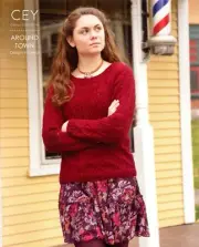 CEY Around Town - Classic Elite Yarns Knitting Pattern Book #9240 - 5 Designs