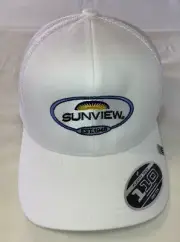 Travis Mathew Hat Sunview Flex Fit Tech 110 Mesh Snapback Cruz Trucker Golf Cap