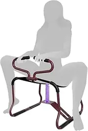 SAHOOSAFETY SM Sex Chair, Sex Stool, Sex Furniture for Bedroom, Sex Bench, Handrails Jumping Stool, Jumping Chair for Weightless Position, Can Support Up to 350 Pounds for Men and Women
