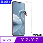 【YANGYI揚邑】VIVO Y12/Y17 鋼化玻璃膜9H防爆抗刮防眩保護貼