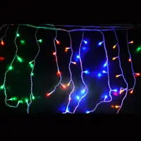 在飛比找PChome24h購物優惠-摩達客 聖誕燈裝飾燈LED燈100燈冰條燈(四彩光)(附控制
