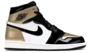 Jordan 1 High "Patent Gold Toe"