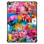 iPad Air 11-inch (M2/M3) iPad Impact Case Flower Collage Tablet Cases