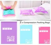 CLEARANCE 2xLarge Compression Packing Bag Travel Suitcase Home Organiser Storage