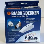 DustBuster Replacement Filter Set Black & Decker VF20 NIP Fit V4800 V4810 V7210+