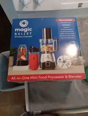 Magic Bullet Kitchen Express All-in-One Mini Food Processor And Blender