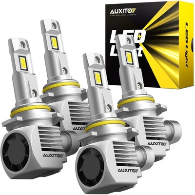 AUXITO 4X Combo 9005 9006 LED Headlight Low Light High Beam Fog Bulbs 360W 6000K (for: Volkswagen)