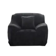 Velvet Plush Sofa Cover Stretch Couch Cover Furniture Protector for Sofa