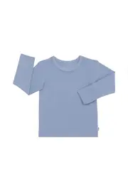 [Bonds] Bonds Kids Long Sleeve Sleep Top in Mountain Blue Size: 3, Cotton 3 Mountain Blue