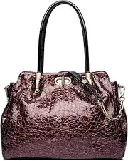 [FEIMINA] Womens Genuine Leather Handbag Shoulder Tote Crossbody Bag Designer Handle Satchel Purses