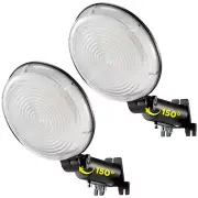 2 Pack LED Barn Light, 120W 15000LM Dusk to Dawn Outdoor Lighting, Yard Light...