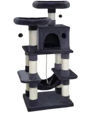 [i.Pet] Cat Tree Trees Scratching Post Blue/White