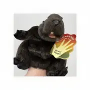 NEW Folkmanis Beaver Puppet Plush Creature Realistic Animal Learning Toy w/ Tag