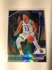 2020-21 Panini Prizm Draft Picks DEVON DOTSON Silver Hyper Prizm Card RC