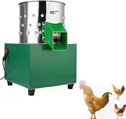 Chicken Plucker Machine,Stainless Steel Plucking Machine Poultry Plucker Feather Removal Machine Suitable for Chicken Turkey Quail Poultry Ducks