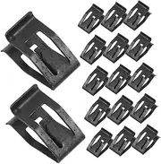 HEALEEP 40pcs Dashboard Retainer Clips for Car Dash Panels Center Console Fasteners Easy Installation Automotive Clip for Vehicle Models Multi Functional