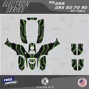 Graphics Kit for DRR DRX50 DRX70 DRX90 Electron-green