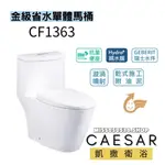 CAESAR 凱撒衛浴  CF1363 省水馬桶 單體馬桶 省水單體馬桶 馬桶 浴室馬桶 單體 金級省水