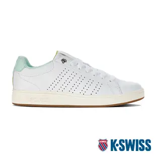 K-SWISS Base Court時尚運動鞋-女-白/綠