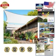 Elegant 6' x 17' Custom White Sun Shade Sail - Ideal for Weddings and Events
