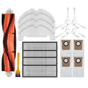HEPA Filter Mop Cloth Side Main Brush Dust Bag for Bot D10 Plus RLS3D Vacuum Cleaner Spare Parts Accessories