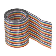 1Pack 60P IDC Wire Flat Ribbon Cable 3.3 Ft 1.27mm Pitch Jumper Wires